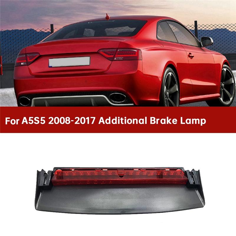 Car LED Third Stop Brake Light Rear Taillight 8T0 945 097 B 8T0945097B For  A5/S5 2008-2017 Additional Brake Lamp