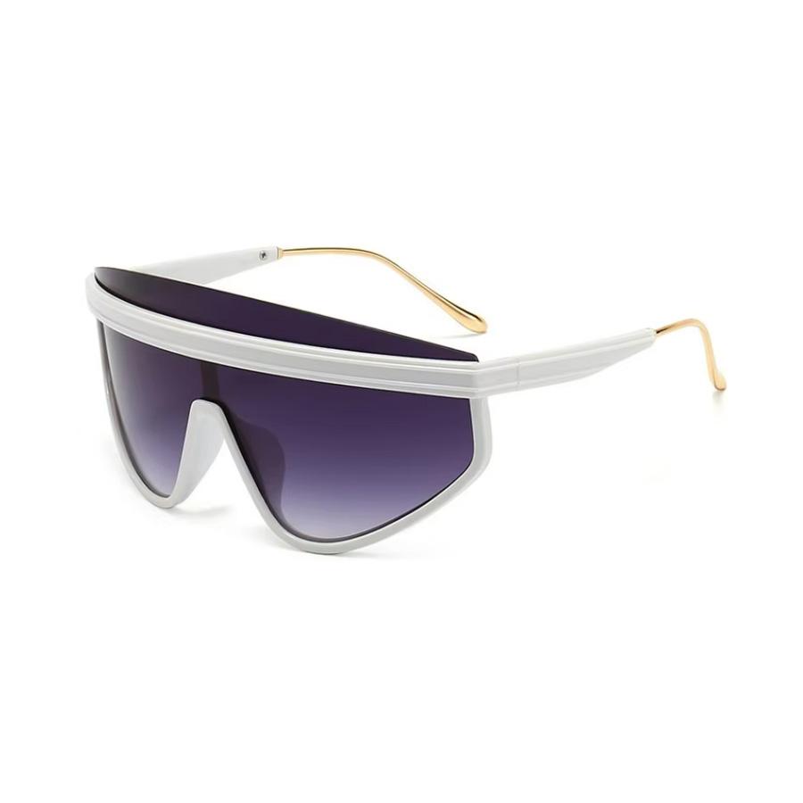 One-piece Oversized Frame Women's Fashion Sunglasses Cool Personality Suitable for Street Party Accessories