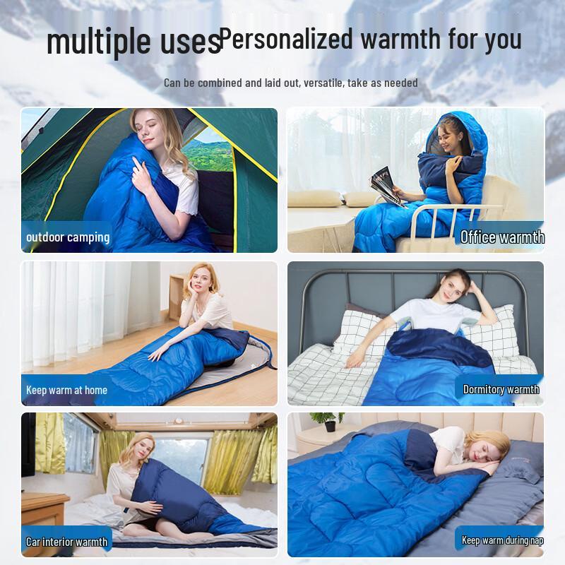 OLOEY Portable Goose Down Travel Sleeping Bag
