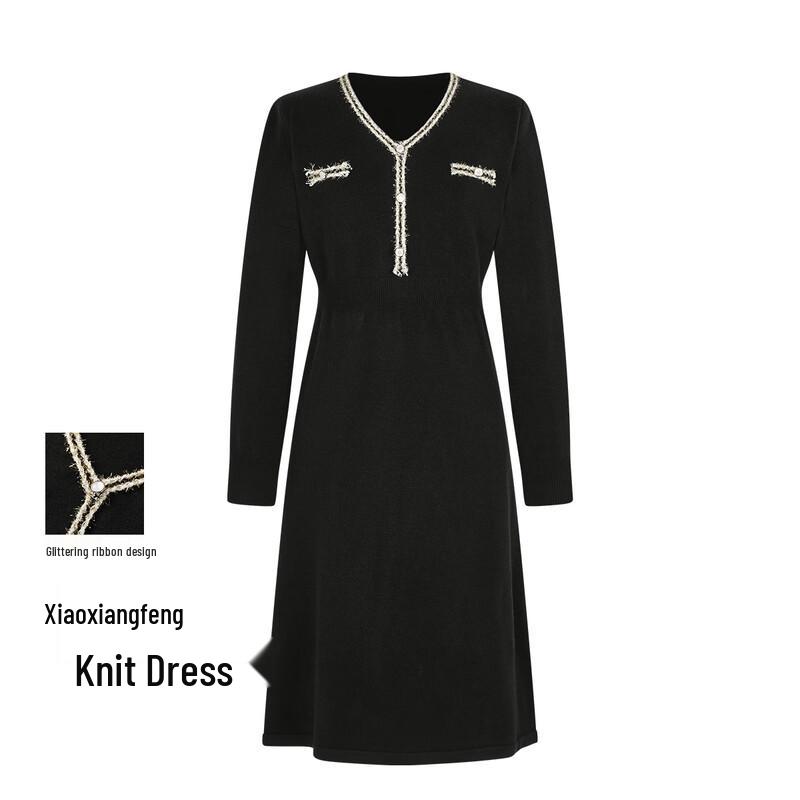 

FivePlus Elegant V-Neck A-Line Long Dress M