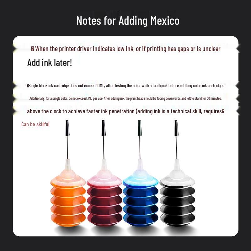 Compatible Ink Refill for HP, Epson, Canon, Brother, & HP 805 Cartridges