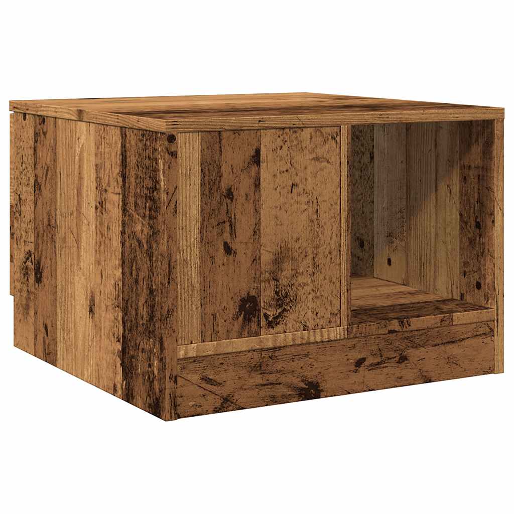  Coffee Table, Old Wood, 50x50x36 Cm