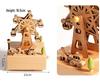 Christmas Festival Wooden Music Box: Creative Children's Toy and Home Decoration Craft, Perfect Birthday Gift