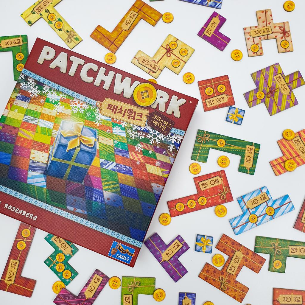 Patchwork: Jogakbo Traditional Culture Board Game (Official Korean Edition) - 2-Player
