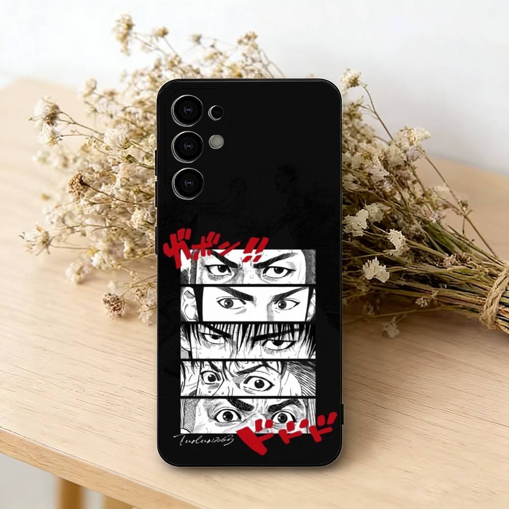 

Anime basquete-E Phone Case Black Silicone Soft For Samsung S25,S24,S21,S22,S23,S30,Ultra,S20,Plus,Fe,Lite Samsung S21plus