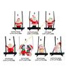Resin Swinging Santa Christmas Decoration For Car Mirror Home Office Festival Decoration 55KF
