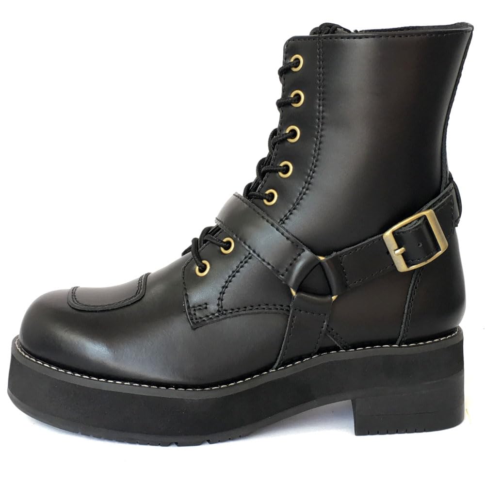 Wildwing Extra Thick Sole OD35 Falcon Boots, Black, 23.0cm, WWM-0001-OD35-230-BLK