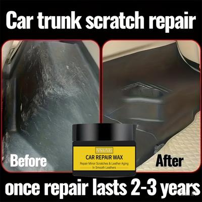 Car Interior and Exterior Scratch Removal Wax Plastic Repair Agent,glossy Surface,tire Protectant and Yellowing Repair,vehicle Exterior Glossy Surface