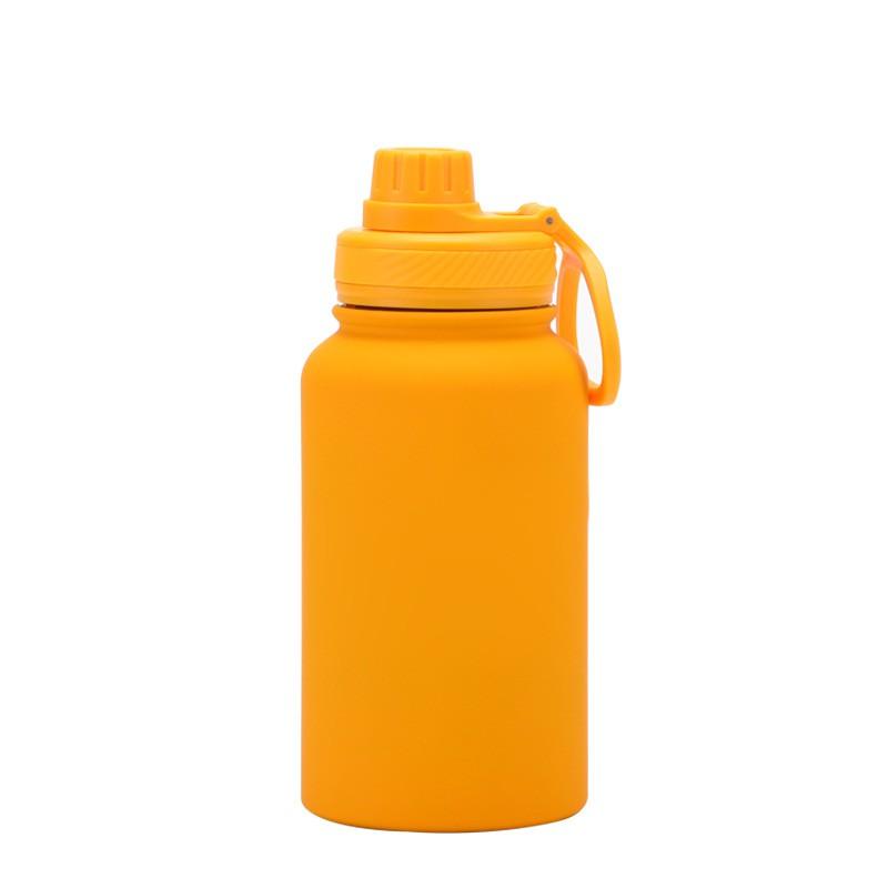 650ml Vacuum Insulated Stainless Steel Travel Water Bottle Outdoor Sports Office Daily Use Leakproof Portable 12H