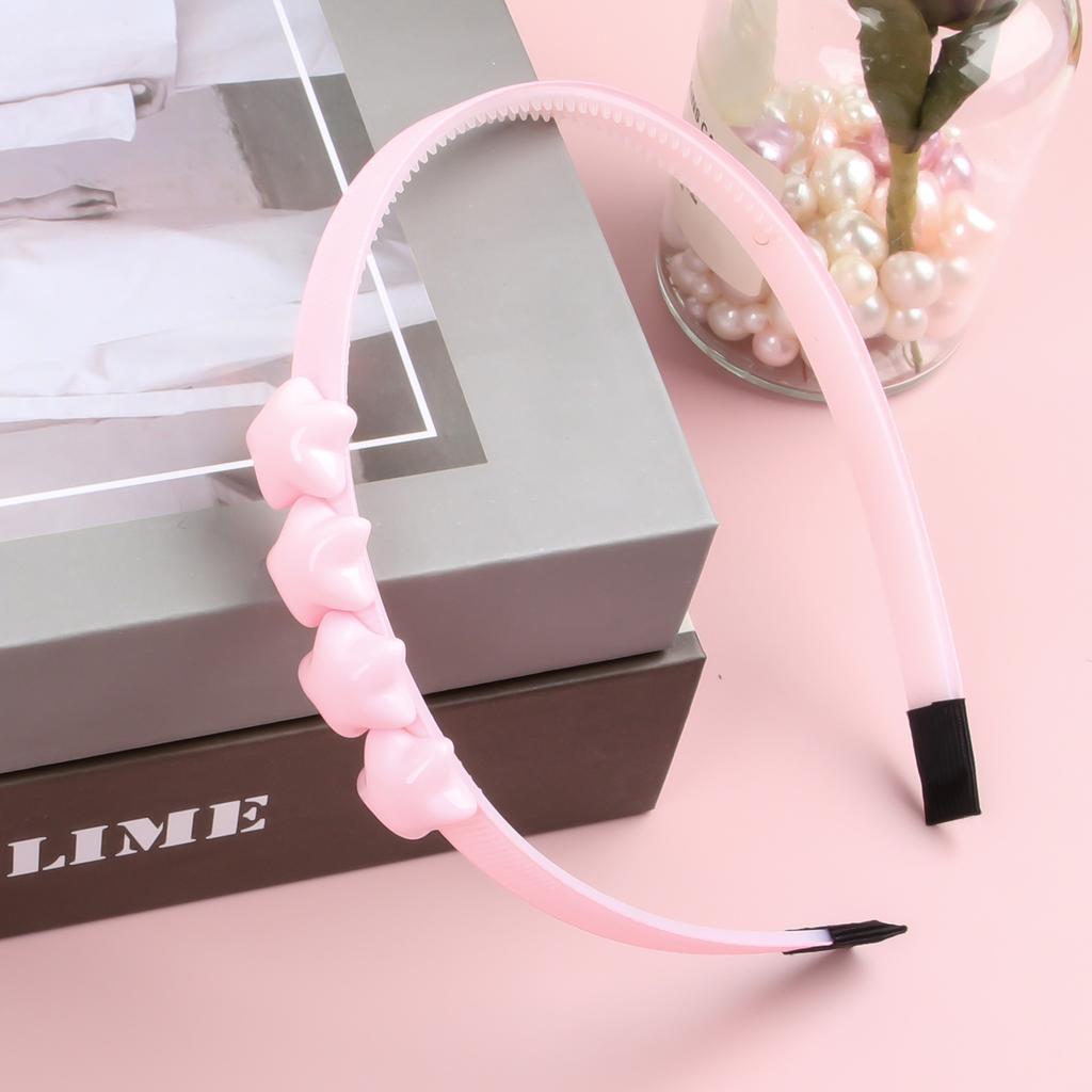 1 Stück Süße Mädchen Stern Stirnbänder Bonbonfarbe Sternförmige Haarreifen Zähne Stirnband Kinder Kinder Party Schule Haar Accessoires