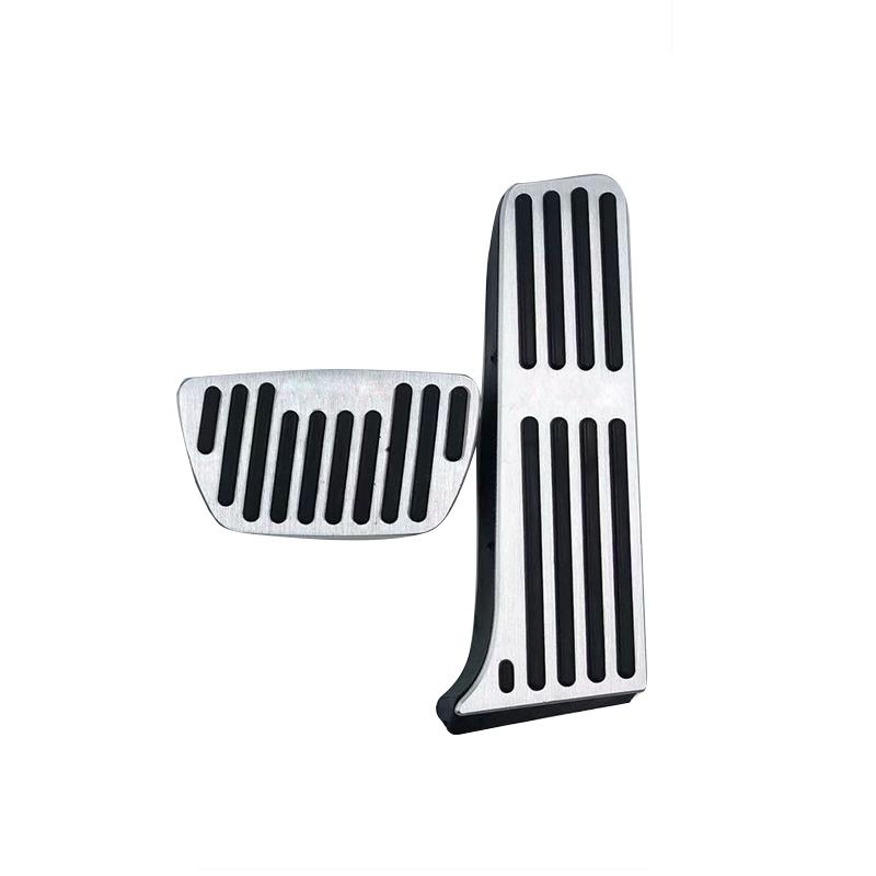 Aluminum Car Foot Rest Pedal Cover Fuel Accelerator Brake Pedals Pad For Toyota Harrier Venza XU80 2020-2022 2023 2024 Hybrid