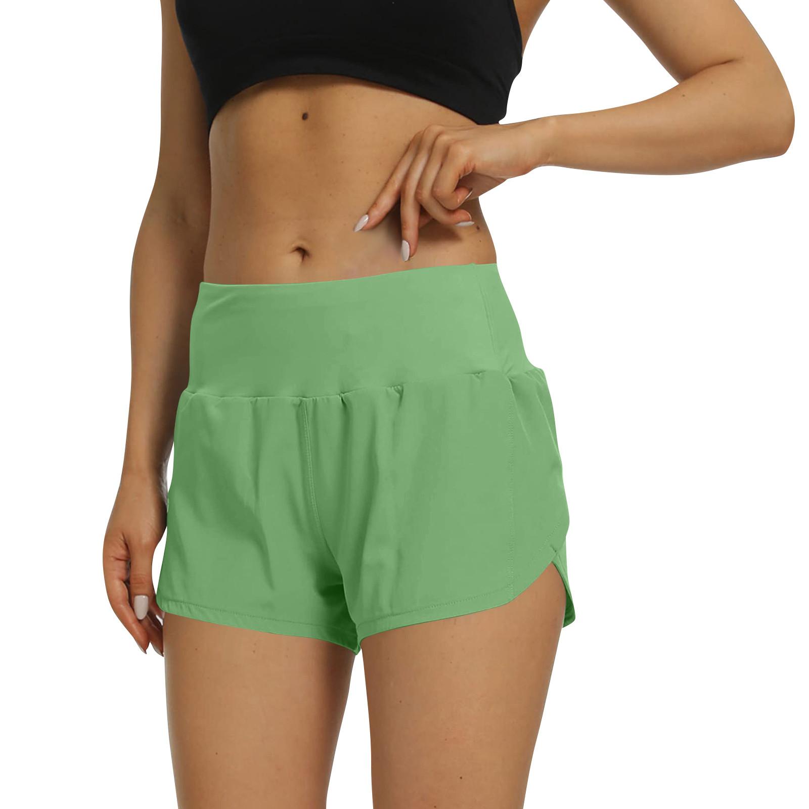 

Женские шорты для бега, спортивные шорты для активного отдыха с карманами XXL