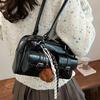 Vintage Fashion Underarm Bag for Women 2025 New Trend Multi-Pocket Shoulder Bag Niche Design Bowling Bag for Women