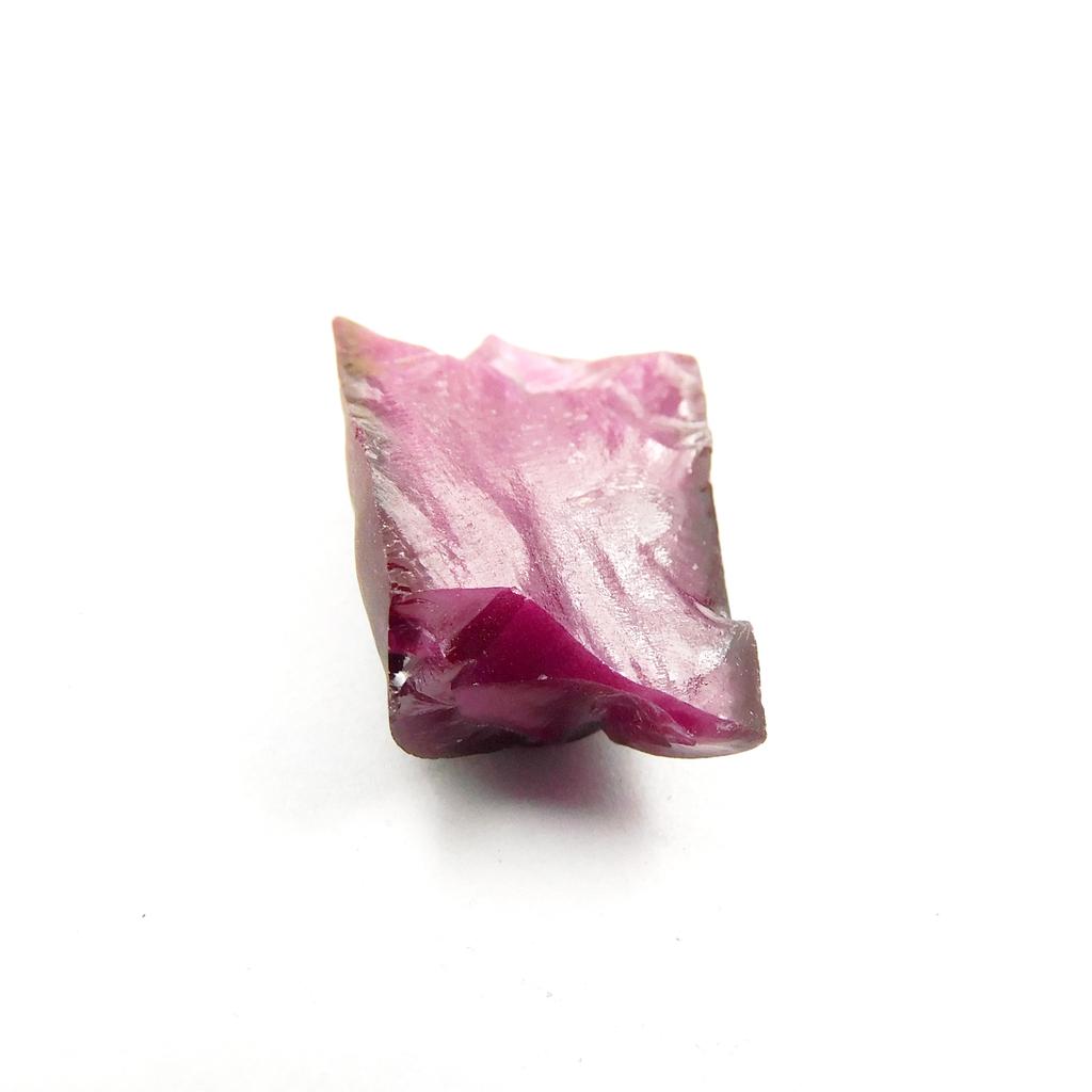Natural Red Ruby Loose Gemstone Rough 33.40 Ct Uncut Raw for Lapidary and Gem Collections