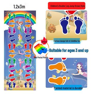 WEZHO Children's Hands and Feet Coordination Game Mat