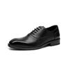 Men Dress Shoes Luxury Patent Leather Oxfords British Style Business Casual Leather Shoes Laced Derby Shoe Wedding Shoes for Men