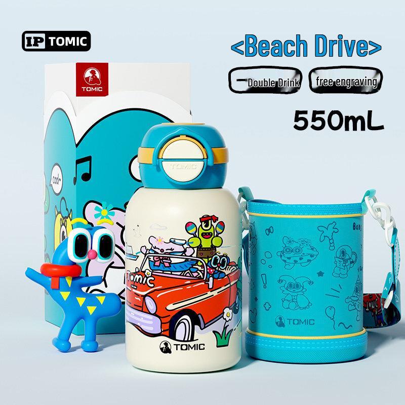 

TOMIC 316 Stainless Steel Straw Sippy Cup