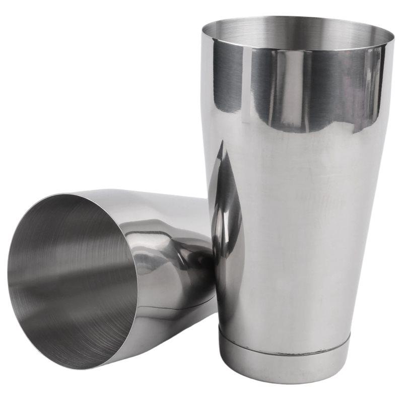 ABUL-Premium Cocktailshaker-Set-Teiliges Pro Boston Shaker Set. Unbeschwerter Martini-Cocktail-Shaker aus Edelstahl 304