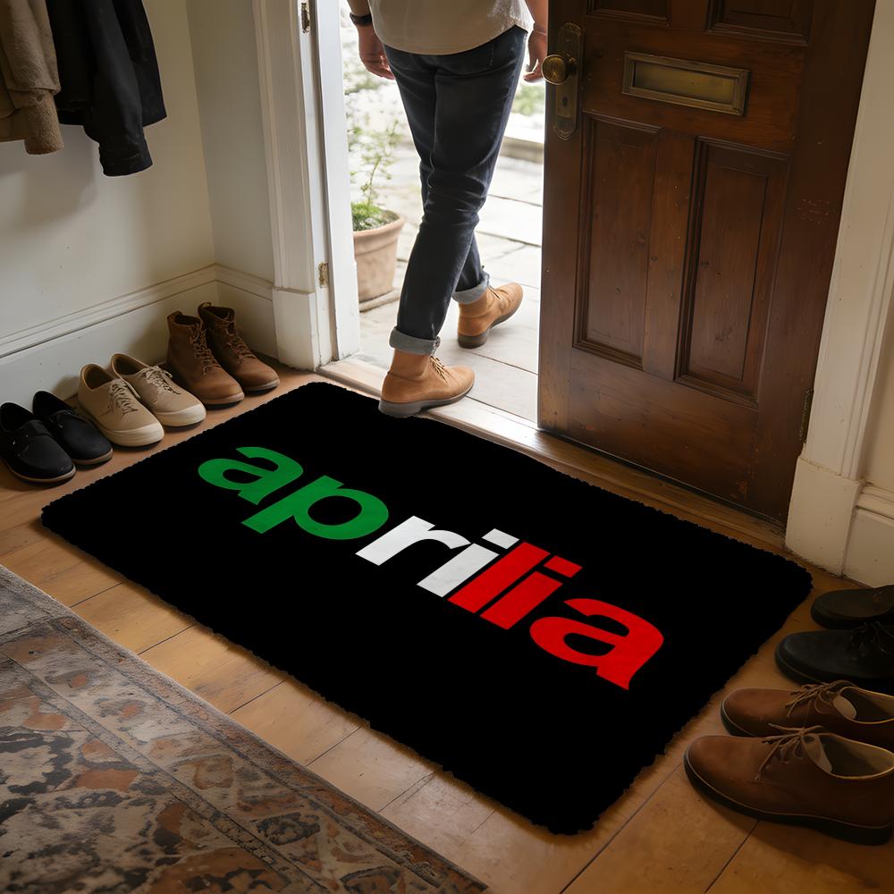 Aprilia Fußmatte Weiche Flanell-Matte Saugfähige Matte Rutschfeste Teppich für Zuhause Schlafzimmer Badezimmer