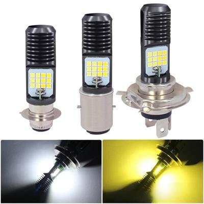 LED Motorrad Scheinwerfer Birne H4 BA20D PX15D 24SMD 3030 Hohe Leistung, Hohe Helligkeit