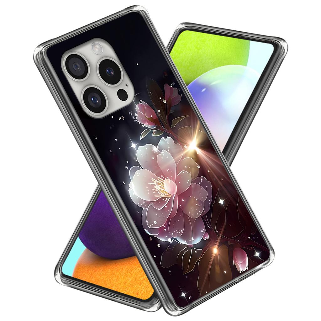 For iPhone 16 Pro Case Pattern Printed Shockproof TPU Phone Cover