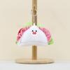 Plush Hamburger Fun Keychain Cute Food Inspired Stuffed Toy Perfect For Decor Home