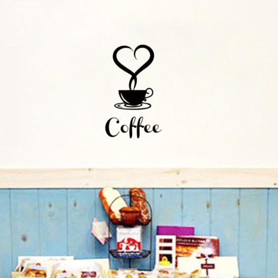 Detașabil DIY Bucătărie Home Wall Art Sticker Decor Cafea