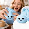 Spitting Steamed Bun Toy, Realistic Fake Bun Toy for Adults, Large Steamer Bun Kitchen Toy