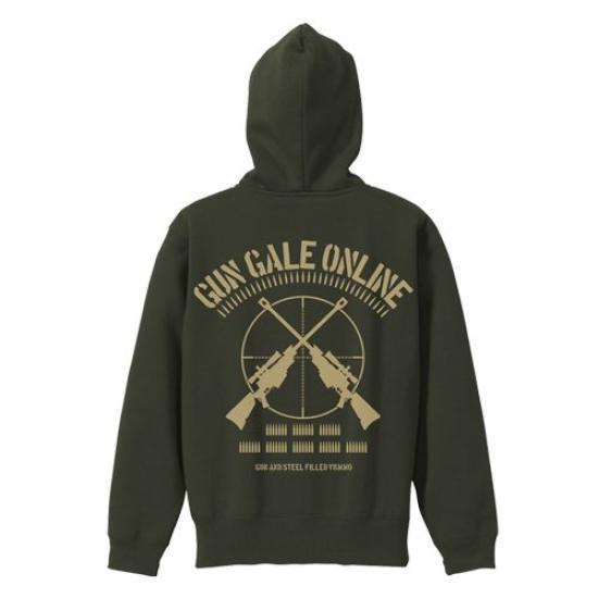 

[COSPA] Sword Art Online II Gun Gale Online Zip Parka Moss M size