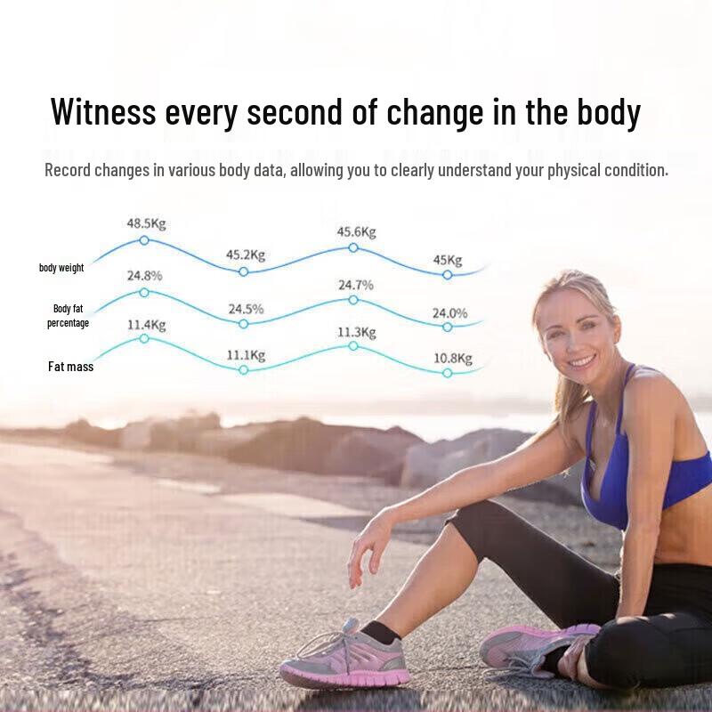 EM Fitness Body Composition Analyzer and Smart Scale