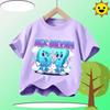 Kids 67 Themed Colorful Print TShirt Soft Cotton Fabric Breathable and Comfortable Ideal for Toddlers and Childrendf0336