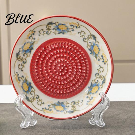 Grater Plate For Fruit Zester Garlic Bowl Grinder Herbs Ceramic Manual Ginger And Bowl Dish All-in-One Prep Mixing Serving