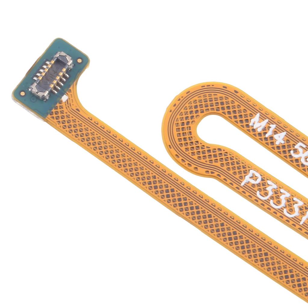 For Samsung Galaxy M14 SM-M145F Original Fingerprint Sensor Flex Cable Ribbon Black Replacement