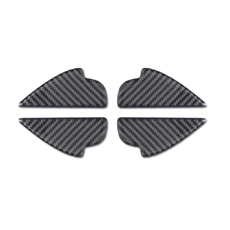 For Mazda 3 Axela 2014 2015 2016 2017 2018 2019 Car Inner Door Handle Windows Control Panel Cover Trim Carbon Fiber Stickers