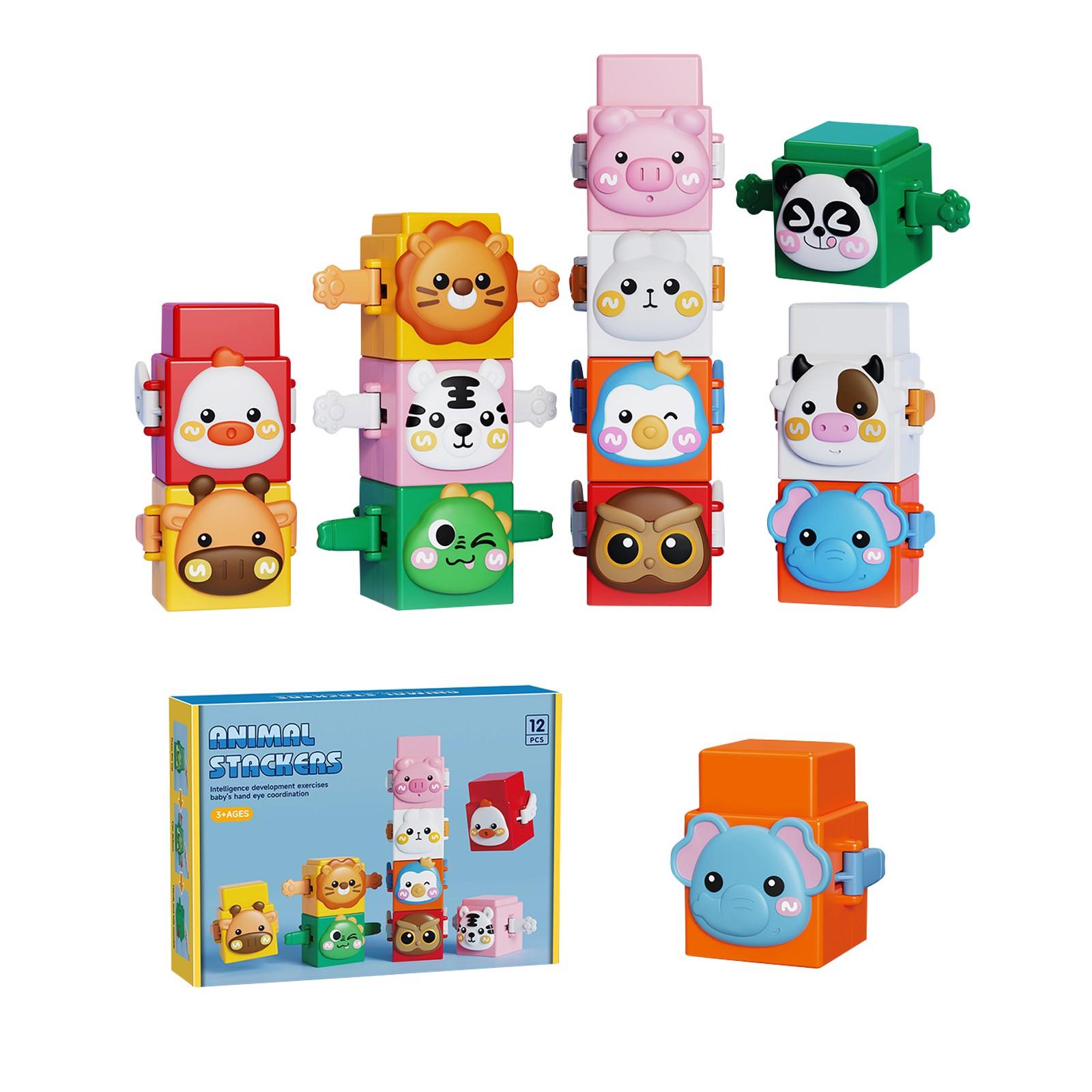 

Веселая игра-набор животных «Животные» Симпатичная интерактивная игрушка из АБС-материала для детей и игрушек, идеальная для обучения и развития One Size синий