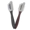 2-Side Cleaning Brush Kit For Suede Leather Nubuck Shoes Boot Cleaner Stain Dust