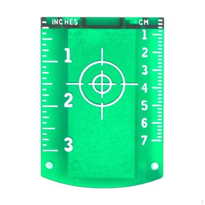 Magnetic Target Card Plate Measuring Tool Level Equipment Measurement with Stand Board for
