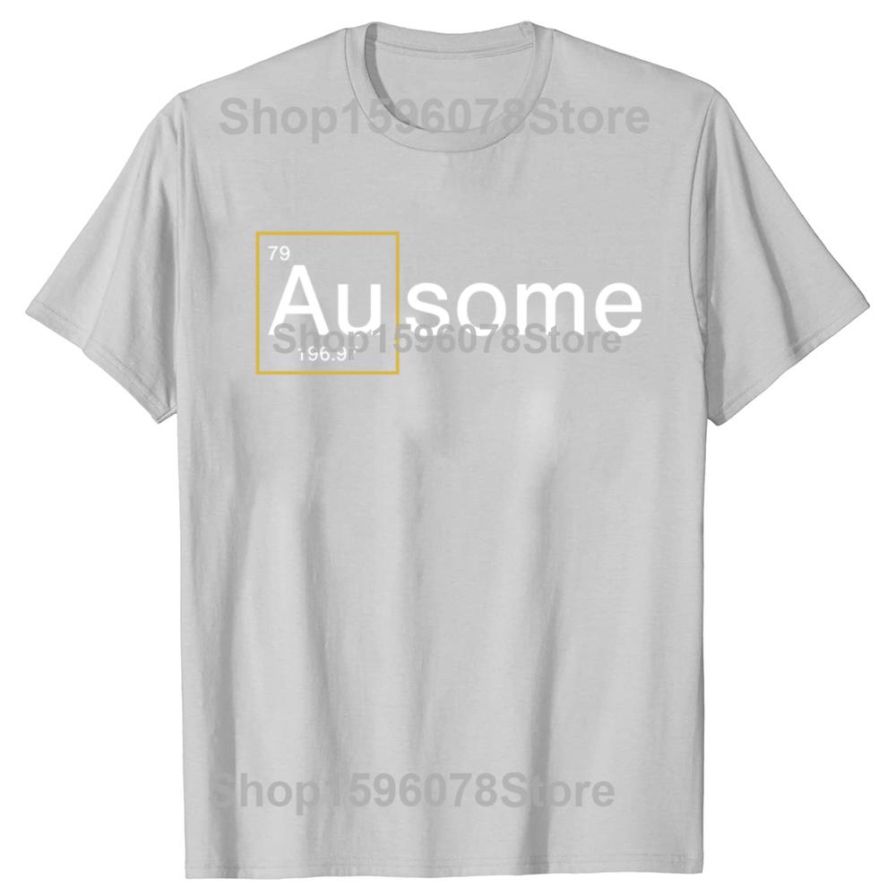Funny Ausome Autism Graphic 100% Cotton T-shirts Men Women's Fashion Casual Tshirt Loose Oversized Streetwear T Shirt