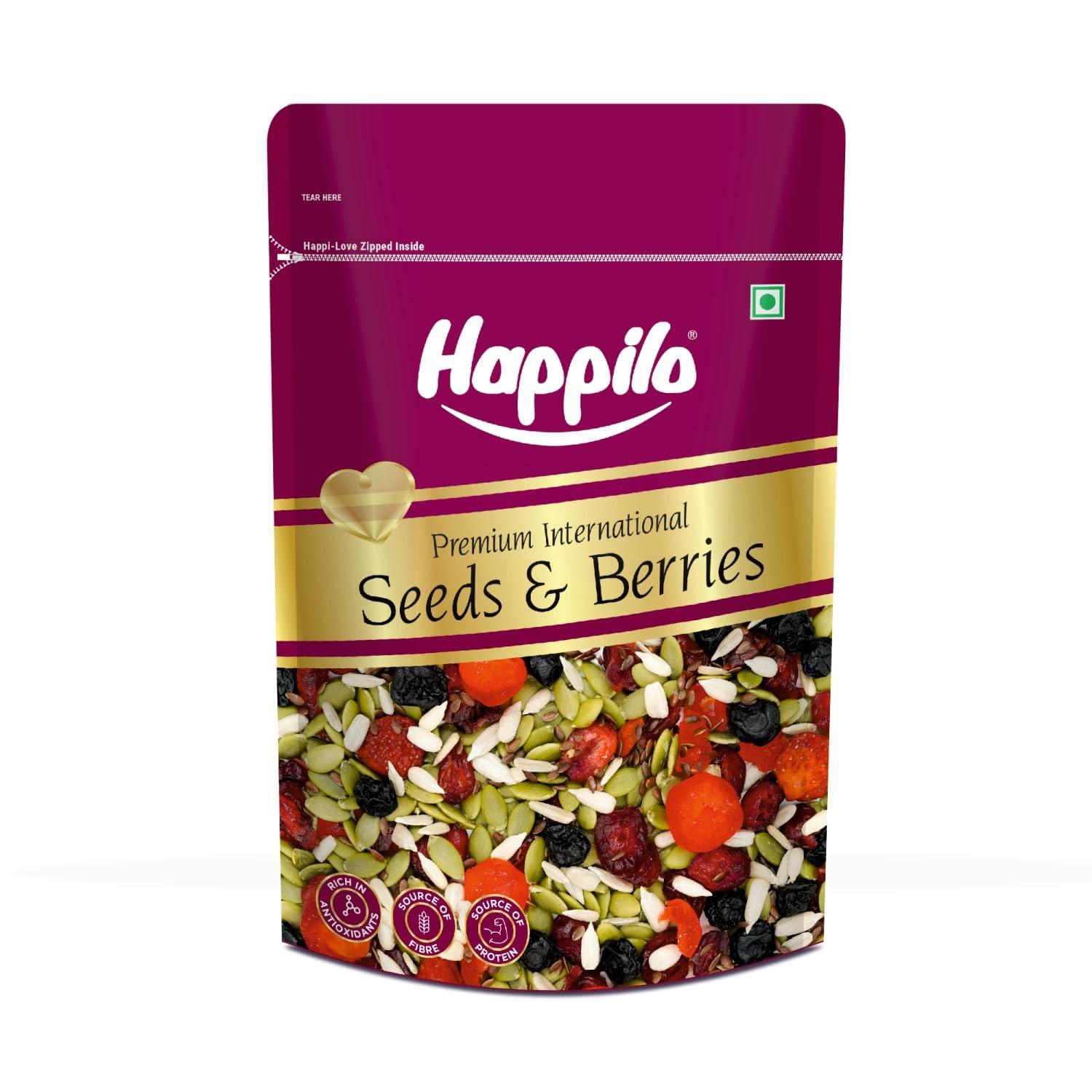 

Mix of seeds and berries (200 g), Premium International Seeds & Berries, Happilo