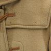Gloverall 80er 90er Alter Britischer Wollmischungs-Duffelcoat 46 beige Damen Gebraucht