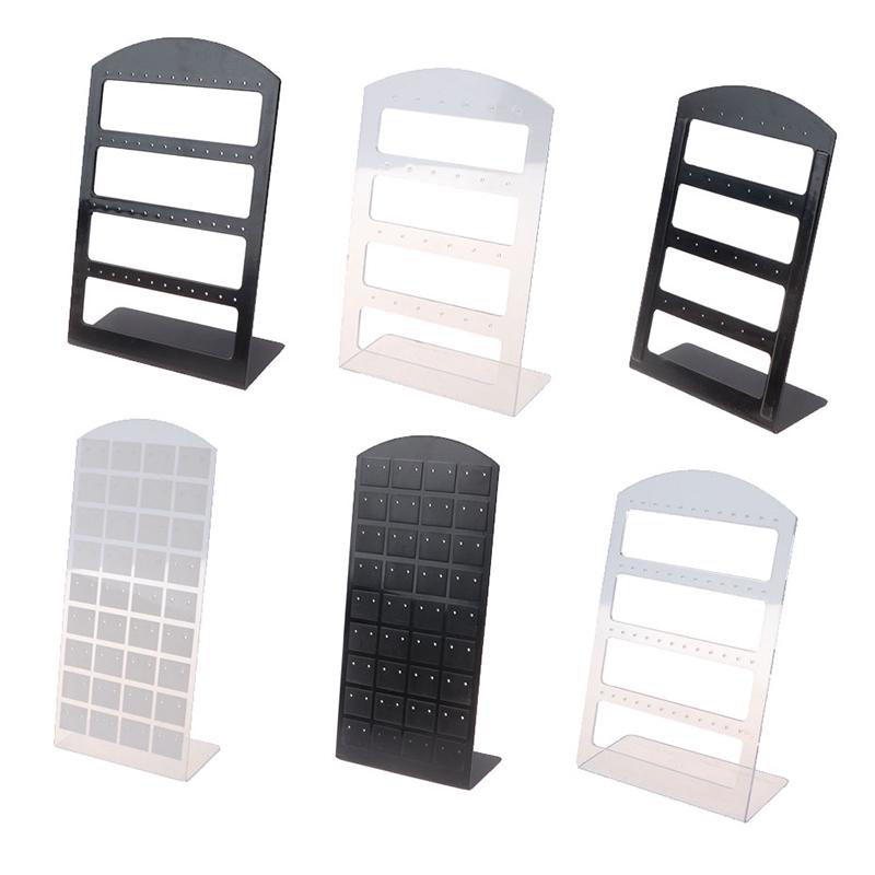 Fashion Earrings Ear Studs Jewelry Show Plastic Jewelry Display Rack