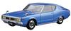 Aoshima Bunka Kyozai The Model Car Series 49 Nissan KGC110 Skyline 1974 Plastic Model Kit Co., Ltd. (AOSHIMA) 1/24 No. HT2000GT-X