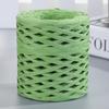 1 Roll Paper Cord Recyclable DIY Clear Texture Hand-knitted Wrapping Raffia Straw for Festival