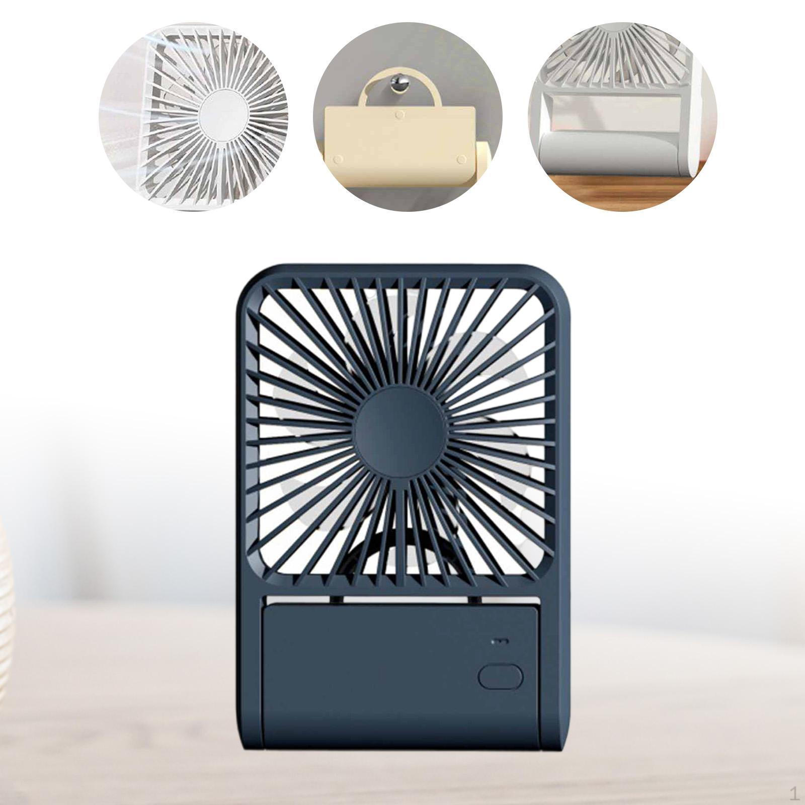 

Настольный вентилятор Компактный 3-скоростной многоцелевой тихий персональный вентилятор для рабочего стола, для дома, автомобиля синий