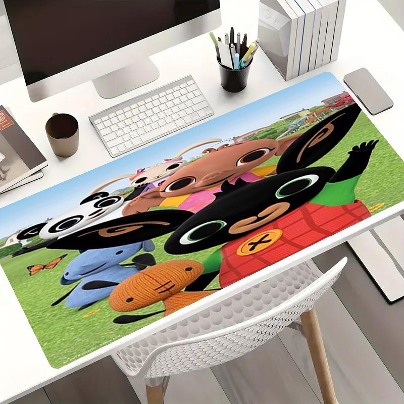 Bing Theme Mouse Pad, Non Slip Rubber Base, Multifunctional Office & Home Decor, Perfect for Workspace Personalization.