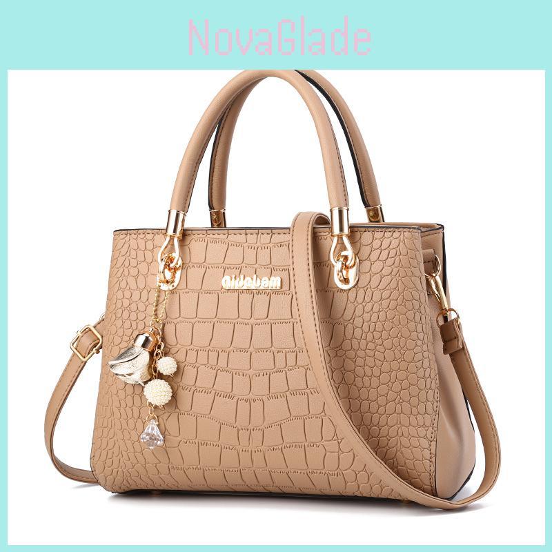 Urban Minimalist Women's Handbag 2023 Summer New Big Bag Korean Fashion Shoulder Crossbody Bag Stylish Pu Bucket Bag
