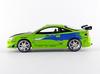 Mitsubishi Eclipse Green Fast Movie by Jada 97603 Brian's "The & Furious" (2001) 1/24