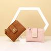 Luxury Women's Solid Color Mini Card Holder Wallet 2025