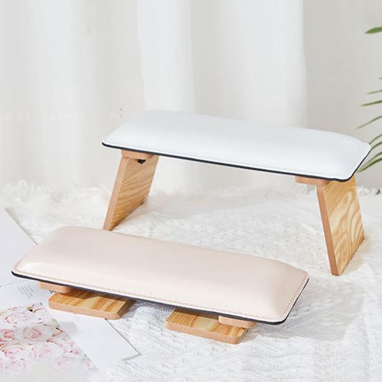 Hand Pillow Smooth Edges Foldable Folding Nail Arm Rest Salon Manicure Tool Daily Use
