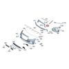 Front Grille Bracket for 2024-2025 Mercedes-Benz W214